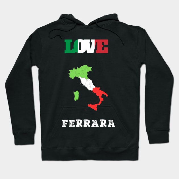 ferrara shirt - ferrara maglietta Hoodie by vaporgraphic